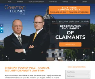 Greemantoomey.com(Social Security Disability Attorneys Minneapolis MN) Screenshot