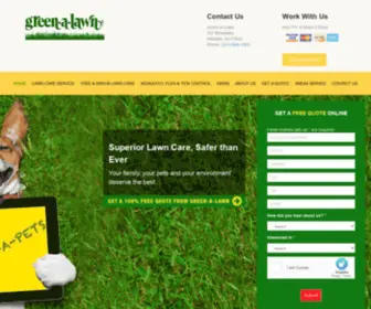 Green-A-Lawn.com(Lawn Care Service in Hillsdale NJ) Screenshot