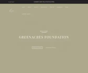 Green-Acres.org(Greenacres Foundation) Screenshot