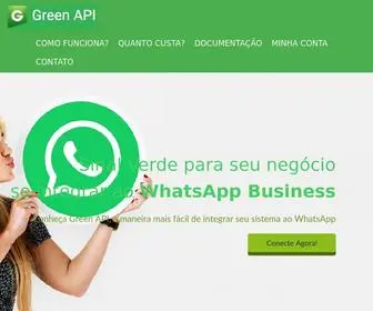 Green-API.com.br(Green API Brasil) Screenshot