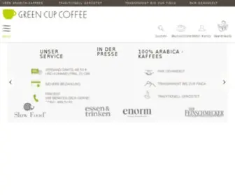 Green-Cup-Coffee.de(Dein Kaffee) Screenshot
