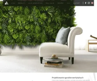 Green-Designers.pl(Projektowanie ogrodów wertykalnych) Screenshot