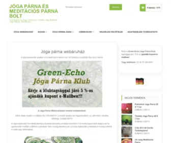 Green-Echo.info(Tönkölypárna) Screenshot