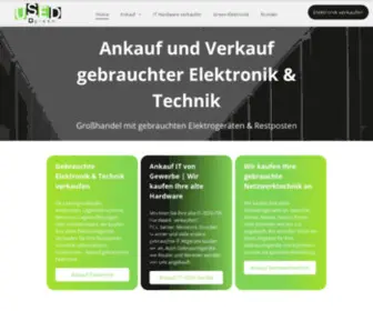 Green-Elektronik.de(Ankauf gebrauchter Elektronik) Screenshot