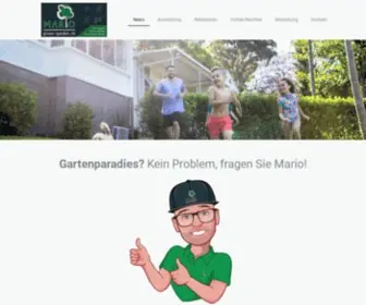 Green-Garden.ch(Gartenbau Wallis) Screenshot