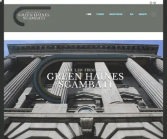 Green-Haines.com(Green Haines Sgambati) Screenshot