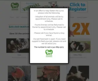 Green-Hill.org(Greenhill Humane Society) Screenshot