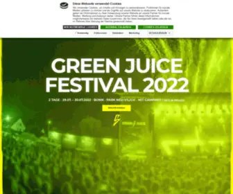 Green-Juice.de(Das Green Juice Festival 2023) Screenshot