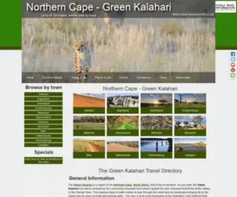 Green-Kalahari-Info.co.za(Northern Cape) Screenshot