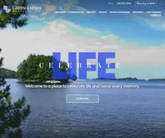 Green-Larsen.com(Green Larsen Mortuary) Screenshot