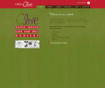 Green-Olive.co.za(Welcome to Green Olive) Screenshot