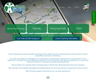 Green-Parking.co.uk(Affordable and convenient car parking across the country) Screenshot