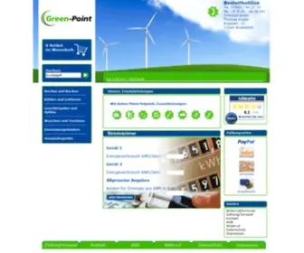 Green-Point.de(Der Shop für Haushalts) Screenshot
