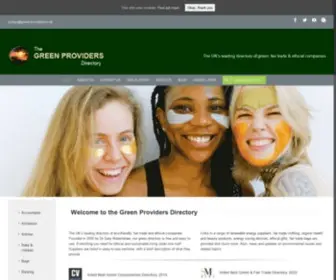 Green-Providers.co.uk(Green Providers Directory) Screenshot