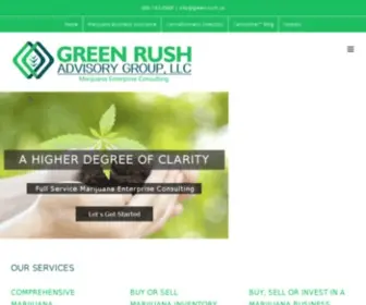 Green-Rush.us(Green Rush Advisory Group) Screenshot