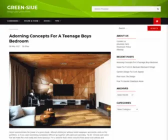 Green-Siue.com(Design your green home) Screenshot
