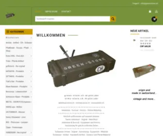 Green-Store.ch(Wir führen) Screenshot