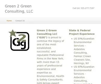 Green2Greenconsulting.com(Green 2 Green Consulting) Screenshot