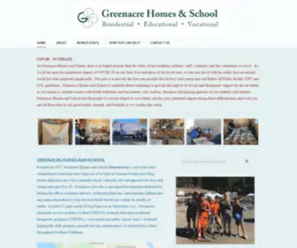 Greenacrehomes.org(Greenacre Homes & School) Screenshot