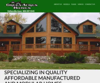 Greenacresnewhomes.com(Green Acres New Homes) Screenshot