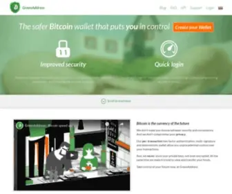 Greenaddress.it(GreenAddress Bitcoin Wallet) Screenshot