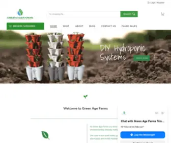 Greenagefarms.com(Green Age Farms) Screenshot