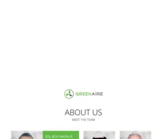 Greenaire.earth(Home) Screenshot