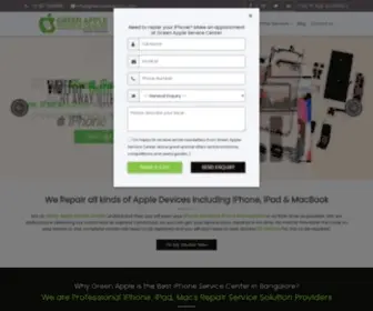 Greenappleservice.com(Apple, iPad, iPhone Service Center in Bangalore) Screenshot