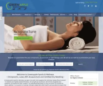 Greenapplesports.com(Greenapple Sports and Wellness) Screenshot