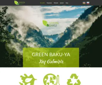 Greenbaku.az(Green Baku) Screenshot