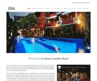 Greenbali.com(Green Garden Hotel) Screenshot