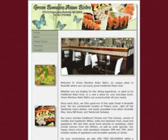 Greenbambooab.com(Green Bamboo Asian Bistro) Screenshot