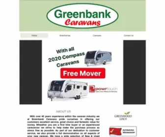 Greenbankcaravans.co.uk(Greenbank Caravans) Screenshot