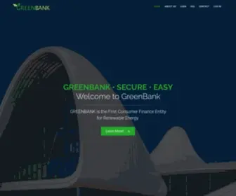 GreenbankGlobal.com(Green Bank) Screenshot