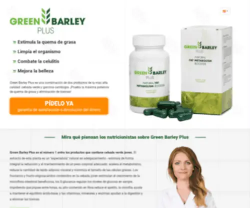 Greenbarleyplus.es(Greenbarleyplus) Screenshot