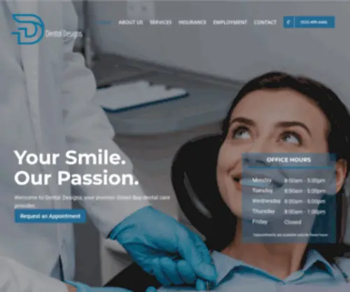 Greenbaydental.com(Our experienced family dentistry in Green Bay) Screenshot