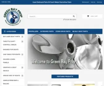 Greenbayprop.com(Green Bay Propeller & Marine LLC) Screenshot