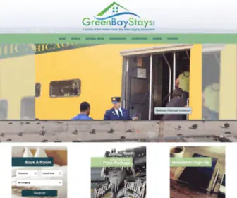 Greenbaystays.com(Green Bay Stays) Screenshot