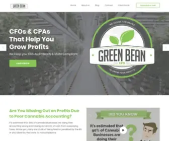 GreenbeancFo.com(Green Bean CFO) Screenshot