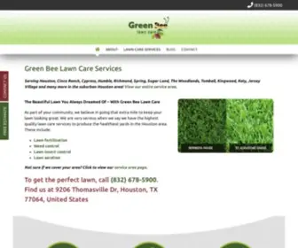 Greenbeelawn.com(Green Bee Lawn Care) Screenshot