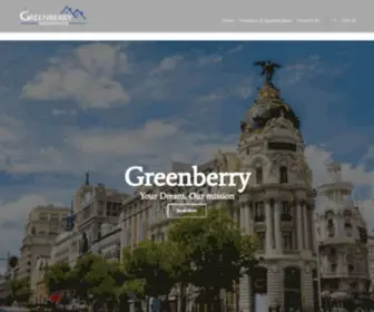 Greenberry-Invest.com(Real Estate Investment in Madrid) Screenshot