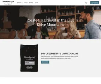 Greenberrys.com(Greenberry's Coffee Roasters) Screenshot