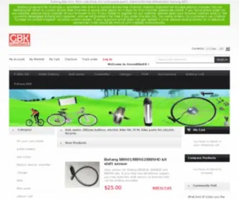 Greenbikekit.com(Bafang BBS kits) Screenshot