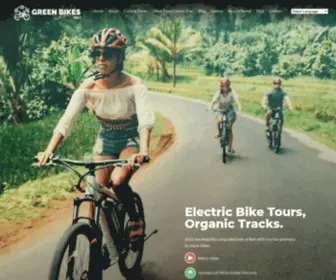 Greenbikesbali.com(Green Bikes Bali) Screenshot