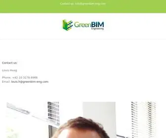 Greenbim-ENG.com(GreenBIM) Screenshot