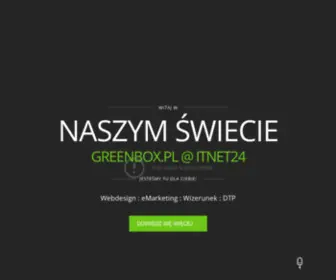 Greenbox.pl(Strony internetowe) Screenshot
