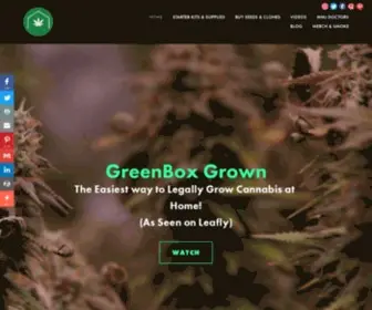 Greenboxgrown.com(GreenBox Grown) Screenshot