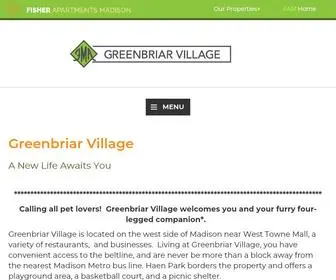 Greenbriarapts.net(Greenbriar Village) Screenshot