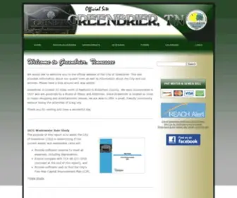 Greenbriertn.org(Greenbrier, TN) Screenshot