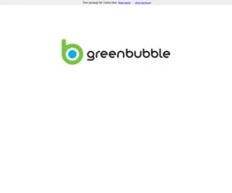 Greenbubbleweb.it(GREENBUBBLE) Screenshot